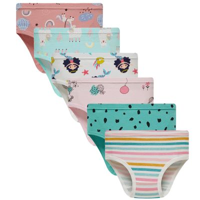 Boboking Girls Comfortable Panties Little Kids Girls Soft Underwear 4T