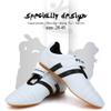 Taekwondo Shoes, Breathable Martial Arts Sneakers, Sport Boxing Kung Fu Taichi Lightweight Shoes for Adults and Children (43) view 4