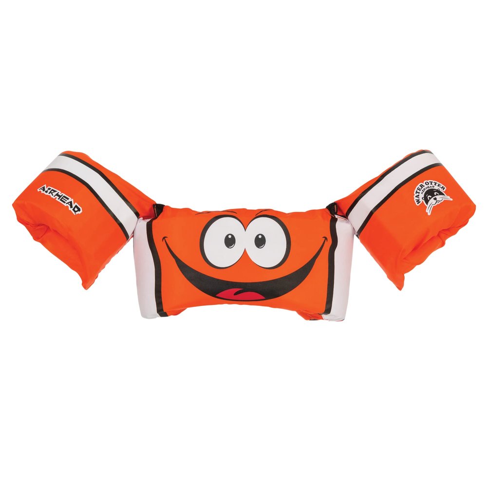 Airhead Water Otter Classic Life Jacket, Flotation Devices for Kids, Clownfish