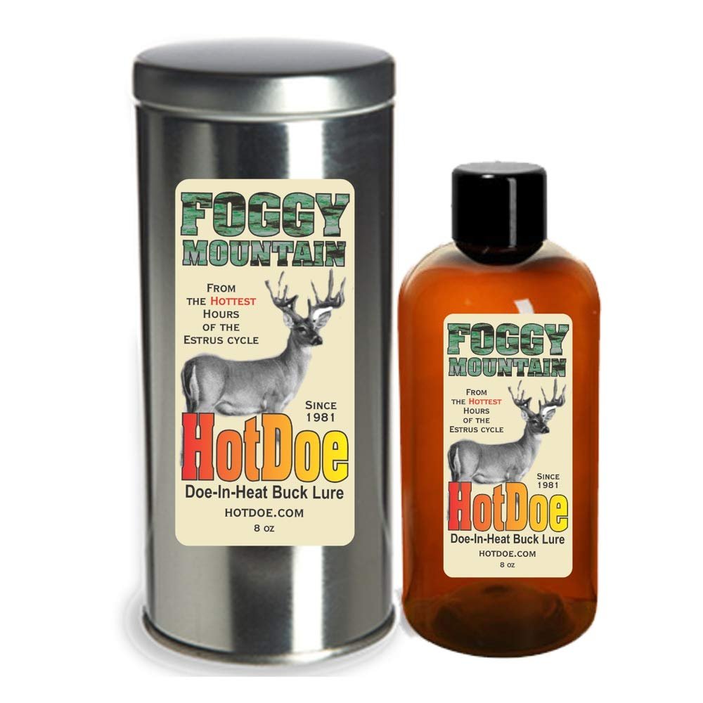 Foggy Mountain Hot Doe - Doe in Heat Buck Attractant - 8 oz Bottle