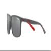 ARNETTE Sunglasses AN 4251 25736G Stripe Matte Grey Mirror view 3