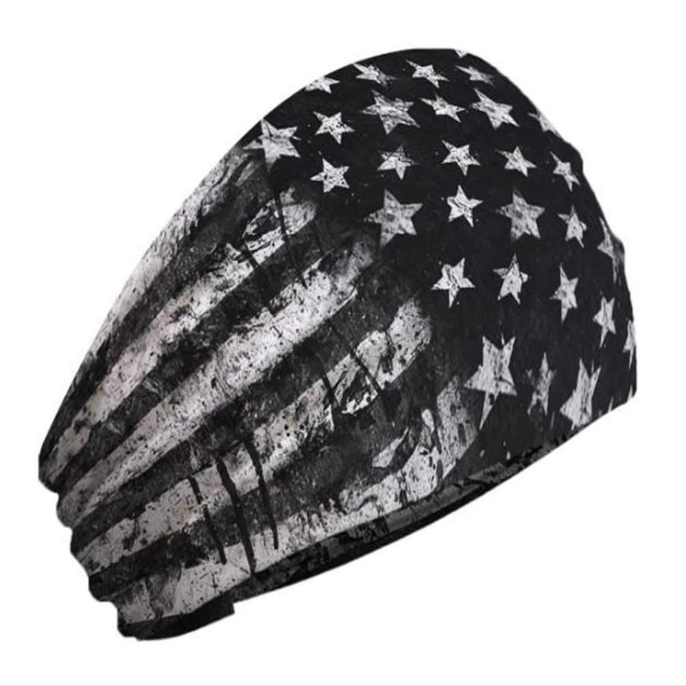 That's A Wrap! Unisex United Stars Knotty Band, Ultra-Soft Performance KB1124-BLK