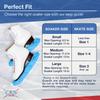 CRS Cross Ice Skate Guards, Soakers and Towel Gift Set. Essential Ice Skating Hard Guard and Soft Skate Blade Cover Accessories for Figure Skating or Hockey (Bracket Blue, Medium) view 3