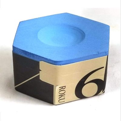 1 pc. Kamui Roku Blue Pool Cue Chalk
