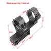360 TACTICAL 30mm Extended Offset One Piece Scope Dovetail Mount Ring fit 3/8 Inch 11mm Rail Heavy Duty Mount Ring (with Spacer) view 2