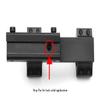 360 TACTICAL 30mm Extended Offset One Piece Scope Dovetail Mount Ring fit 3/8 Inch 11mm Rail Heavy Duty Mount Ring (with Spacer) view 4