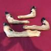 Deer Feet Cured Knife Handle Gun Rack Witch Craft Animal Mount Antler Art (4 Pack) view 1