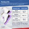 CRS Cross Ice Skate Guards, Soakers and Towel Gift Set. Essential Ice Skating Hard Guard and Soft Skate Blade Cover Accessories for Figure Skating or Hockey (Pivot Purple, Large) view 3