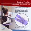 CRS Cross Ice Skate Guards, Soakers and Towel Gift Set. Essential Ice Skating Hard Guard and Soft Skate Blade Cover Accessories for Figure Skating or Hockey (Pivot Purple, Large) view 4