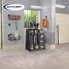 Suncast Garage Golf Bag Shelf Organizer with Leveling Feet and 5 Inch Bin for Club, Ball, and Accessory Storage, 2 Pack view 4