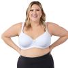 LEADING LADY The Brigitte Classic T-Shirt Underwire Bra - Includes Plus Size Bright White view 1