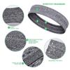 3pcs Sweatbands for Women Men, Absorbent Sweat Bands Headbands with Nonslip Grip, Stretchy Athletic Head Bands for Workout Sport Fitness Exercise Tennis Basketball Running Gym Yoga Cycling Outdoor A view 3