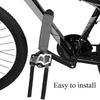 1 Pair Bicycle Fixed Strap Anti-Slip Double Adhesive Pedal Toe Clip Strap Belt Cycling Pedal Accessory view 2
