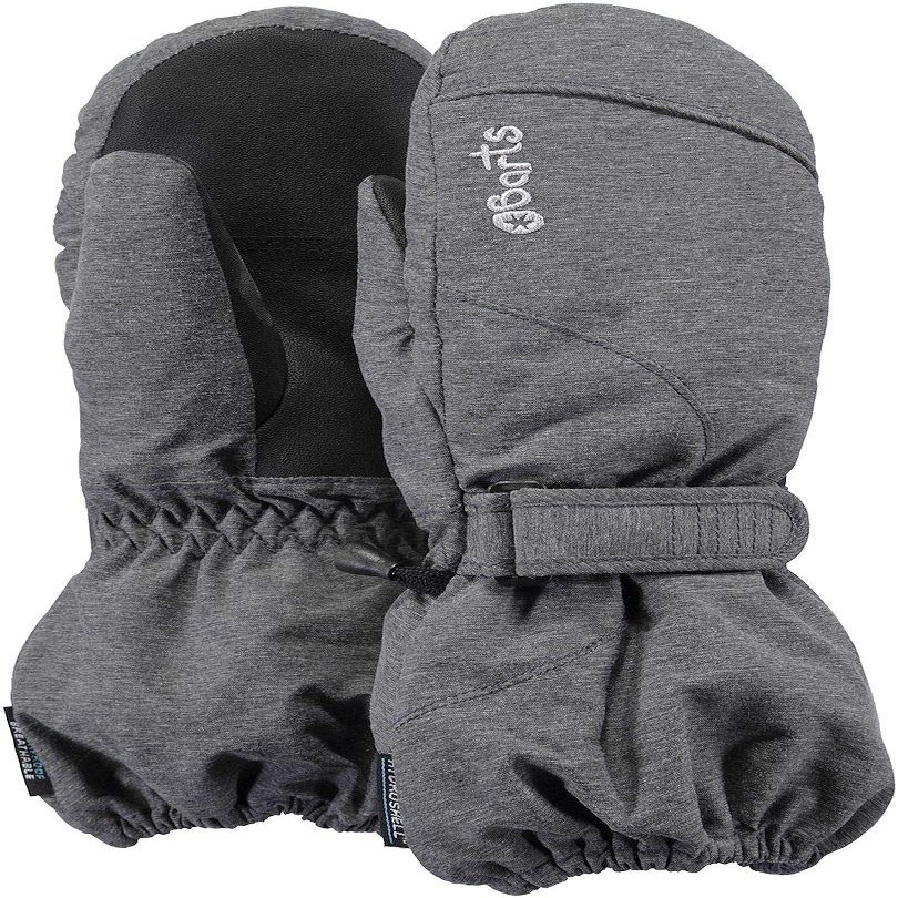 Barts Tec Mitts Kids Ski Gloves Size 5 Dark Heather