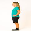 Club Ride Apparel Women's Savvy Cycling Shorts - 11-Inch Inseam Biking Shorts - Black - Large view 3