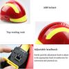 Outdoor Rescue Helmet, Earthquake Rescue Helmet Emergency Protection kit with Goggles and Glare Flashlight Fyxd view 4