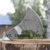 JNR Traders Damascus Axe Head - Viking Axe Head Only, Camping Hatchet Head for Making Wood Splitting Axe for Wood Cutting Axes and Hatchets 3007 view 1