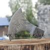 JNR Traders Damascus Axe Head - Viking Axe Head Only, Camping Hatchet Head for Making Wood Splitting Axe for Wood Cutting Axes and Hatchets 3007 view 2