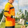 CHAMPRO mens Goalie - Adult Keeper Soccer Girdle Polyester Jersey, Neon Orange, Black, Large US view 2