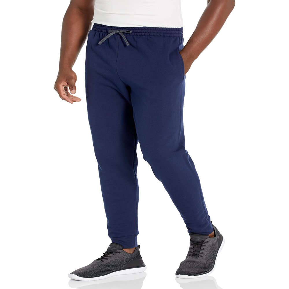 Jerzees Men's NuBlend Fleece Joggers & Sweatpants, Joggers-Navy, 3X-Large