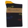Mysocks Ankle Socks Multi Design Black Bicycles view 2