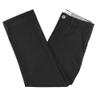 Buyless Fashion Boys Pants Flat Front Cotton Poly Casual Regular Straight Fit - 18S1824-BLK-3 Black view 3