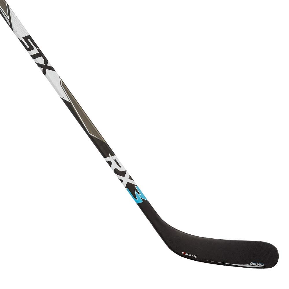 STX Ice Hockey Surgeon RX3 Hockey Stick, Intermediate, Left, 60, X28, Black/Blue