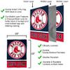 Boston Red Sox Two Sided House Flag view 3