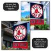 Boston Red Sox Two Sided House Flag view 4