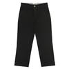 Buyless Fashion Boys Pants Flat Front Cotton Poly Casual Regular Straight Fit - 18S1824-BLK-6 Black