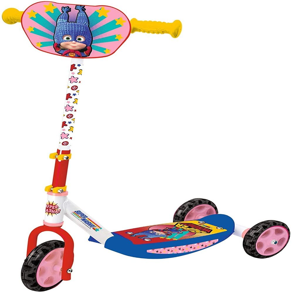 Smoby 7600750173 Bear Mascha Scooter 3 Wheels Multi-Coloured