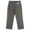 Buyless Fashion Boys Pants Flat Front Cotton Poly Casual Regular Straight Fit - 18S1824-DGR-3 Dark-Gray view 2