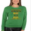 Go All Out Small Kelly Adult Green Bay All Day Sweatshirt Crewneck view 2