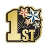 1st Place Lapel Pins - 1.25" Color Enamel First Place Sports Award Pins 100 Pack view 1