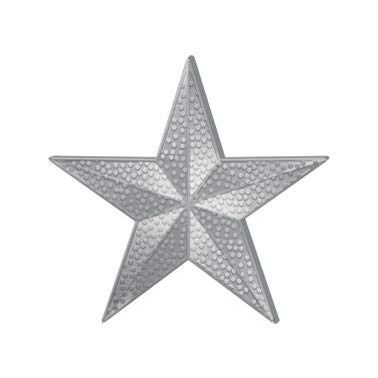 Silver Star Lapel Pins - 1" Silver Star Chenille Pin Awards 100 Pack Prime