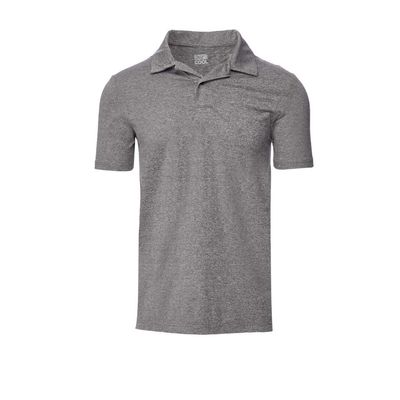 32 Degrees Mens Wicking Golf Performance Polo Shirt, Dk Ht Grey, XX-Large