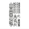 All Mountain Style Bike Frame Protector Extra - Universal Fit, 10-Piece Set for Down Tube, Chainstay, Cable Wear, High-Impact Honeycomb PVC view 2