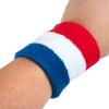 GOGO 6-Piece Wrist Sweatbands Cotton Terry Cloth Wristband 3 inch view 3