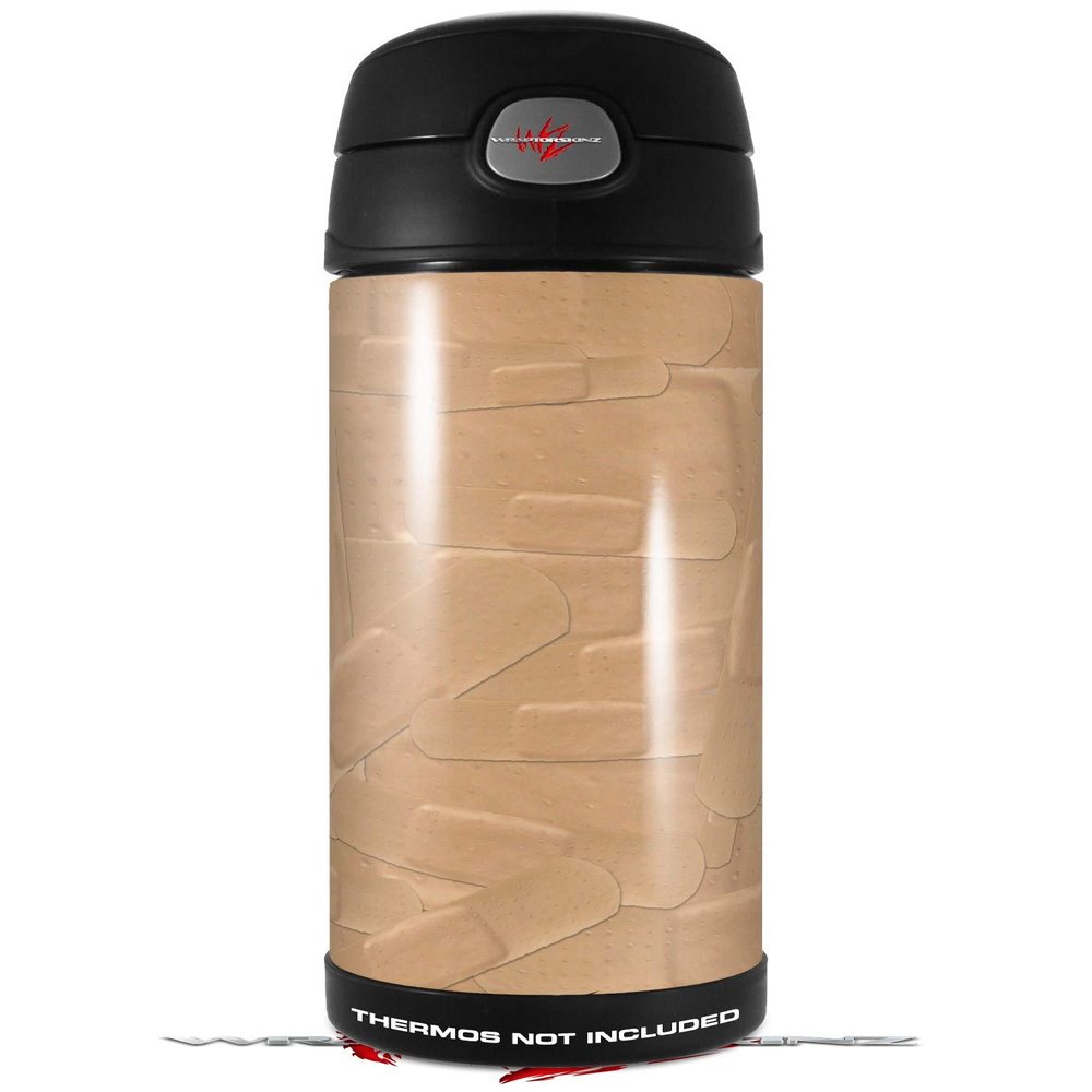 Skin Decal Wrap for Thermos Funtainer 16oz Bottle Bandages (BOTTLE NOT INCLUDED) by WraptorSkinz