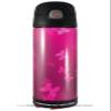 Skin Decal Wrap for Thermos Funtainer 16oz Bottle Bokeh Butterflies Hot Pink (BOTTLE NOT INCLUDED) by WraptorSkinz view 1