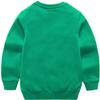 Unisex Kids Solid Cotton Thin Pullover Sweatshirt T-shirt Toddler Baby Crewneck Long Sleeve Tshirts Tops Blouse HAXICO Green view 2