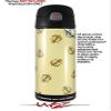 Skin Decal Wrap for Thermos Funtainer 16oz Bottle Anchors Away Yellow Sunshine (BOTTLE NOT INCLUDED) by WraptorSkinz view 2