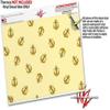Skin Decal Wrap for Thermos Funtainer 16oz Bottle Anchors Away Yellow Sunshine (BOTTLE NOT INCLUDED) by WraptorSkinz view 3