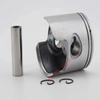 Asaki Piston Kit Compatible with Tohatsu Nissan Outboard 40/50 hp M40D2 NS50D2 3C8-00004-3 Oversize 0.50 with Ring view 2