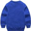 HAXICO Unisex Kids Solid Cotton Thin Pullover Sweatshirt T-Shirt Toddler Baby Crewneck Long Sleeve Tshirts Tops Blouse Royal Blue view 2