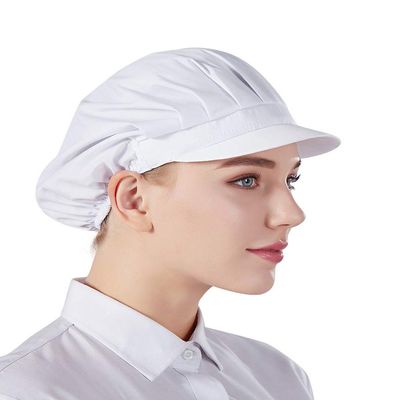 Nanxson 3pcs Unisex Chef Hat Elastic Chef Cap Kitchen Baking Cooking Hat for Men Women with Brim CF9035