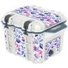 MightySkins (Cooler Not Included) Skin Compatible with OtterBox Venture 25 qt Cooler - Blue Petals | Protective, Durable, and Unique Vinyl Decal wrap Cover | Easy to Apply | Made in The USA view 1