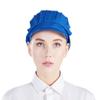 Nanxson 3pcs Chef Hats for Women Men Chef Caps Work Hats Kitchen Cooking Bakers Hat for Food Service with Brim Blue view 2