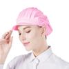 Nanxson 3pcs Chef Hats for Women Men Chef Caps Work Hats Kitchen Cooking Bakers Hat for Food Service with Brim Pink view 3