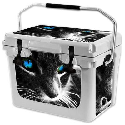 MightySkins (Cooler Not Included) Skin Compatible with RTIC 20 Cooler (2017 Model) - Cat | Protective, Durable, and Unique Vinyl Decal wrap Cover | Easy to Apply | Made in The USA